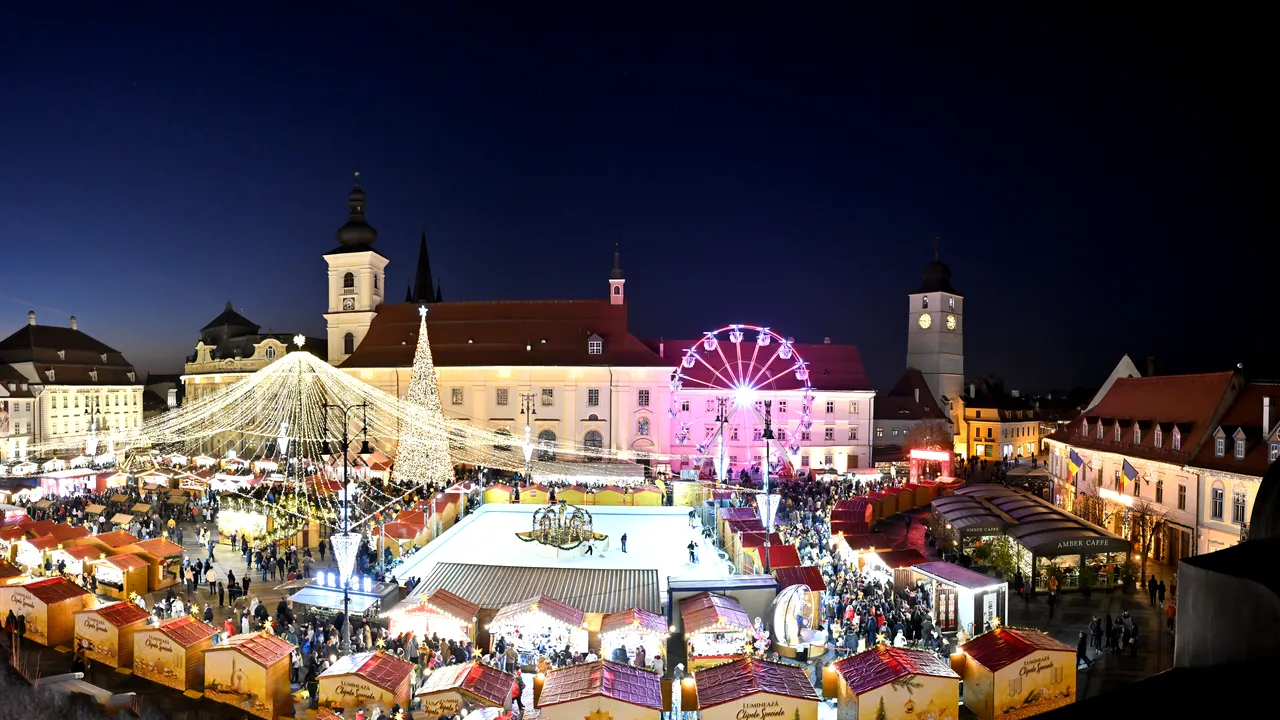 Meşteri artizani din întreaga ţară au început deja pregătirile pentru Târgul de Crăciun din Sibiu. Când se va deschide?