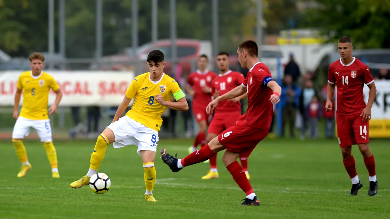 Remiză între România U18 şi Bulgaria U18 în cel de-al doilea meci de verificare