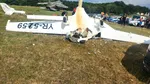 Un avion de mici dimensiuni s-a prăbușit la Orăștie: Un mort și un rănit grav
