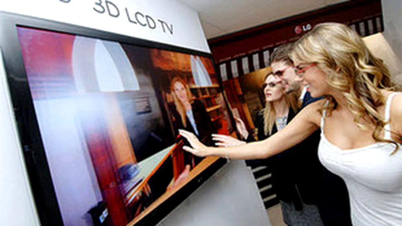 S-a lansat primul televizor 3D din România. Vezi aici preţul!