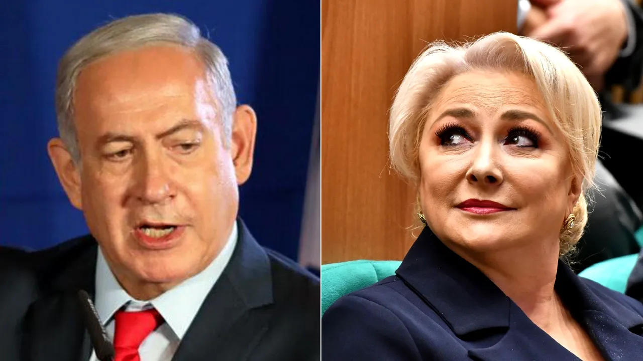 Premierul Dăncilă se întâlneşte vineri cu omologul său israelian/ Netanyahu e sigur că România îşi va muta ambasada de la Tel Aviv la Ierusalim