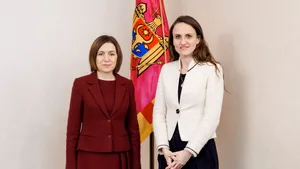 Oana Țoiu a fost primită de președinta Republicii Moldova, Maia Sandu, la Chișinău