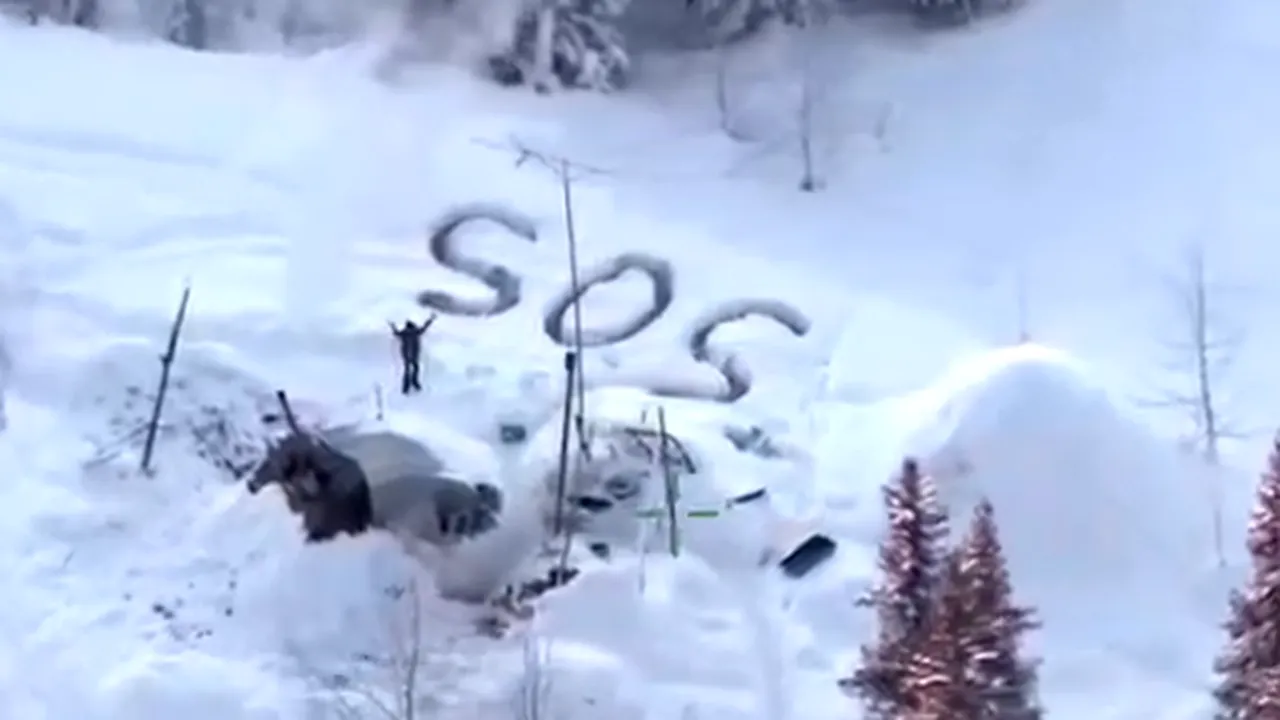 Ideea salvatoare a unui bărbat, rămas 3 săptămâni în sălbăticie după ce cabana lui a luat foc. VIDEO