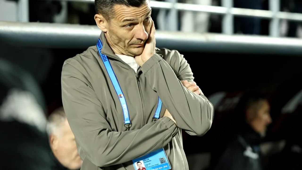 Constantin Gâlcă, dezamăgit de situația de la Rapid București: Trebuia să luăm decizii. Nu s-au luat