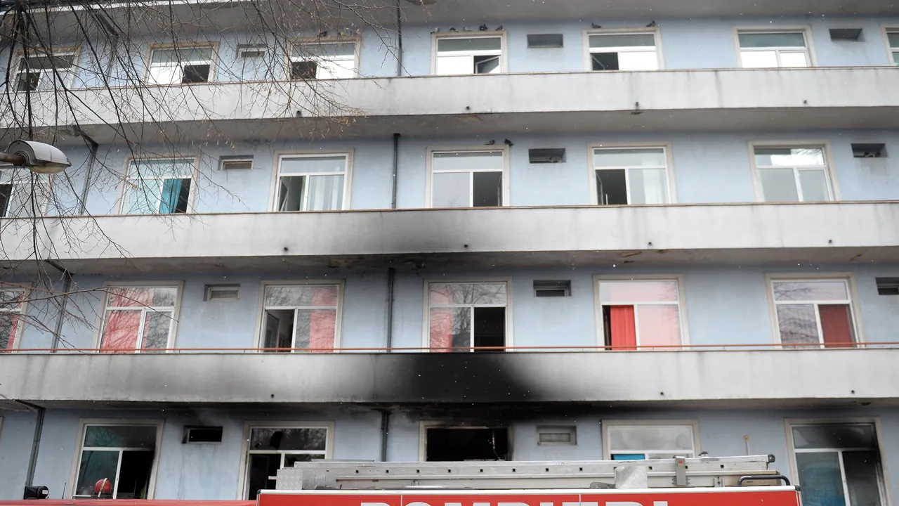 Creşte numărul morţilor după incendiul de la Institutul Matei Balş 