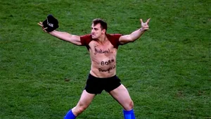 Un comedian rus a pătruns pe teren la finala Cupei Mondiale