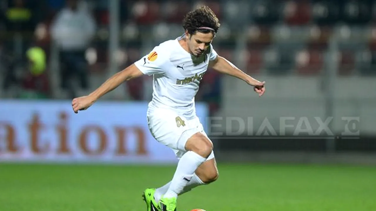 Golul lui Florescu din partida cu FC Salzburg, între cele mai frumoase reuşite din acest sezon al LE - VIDEO