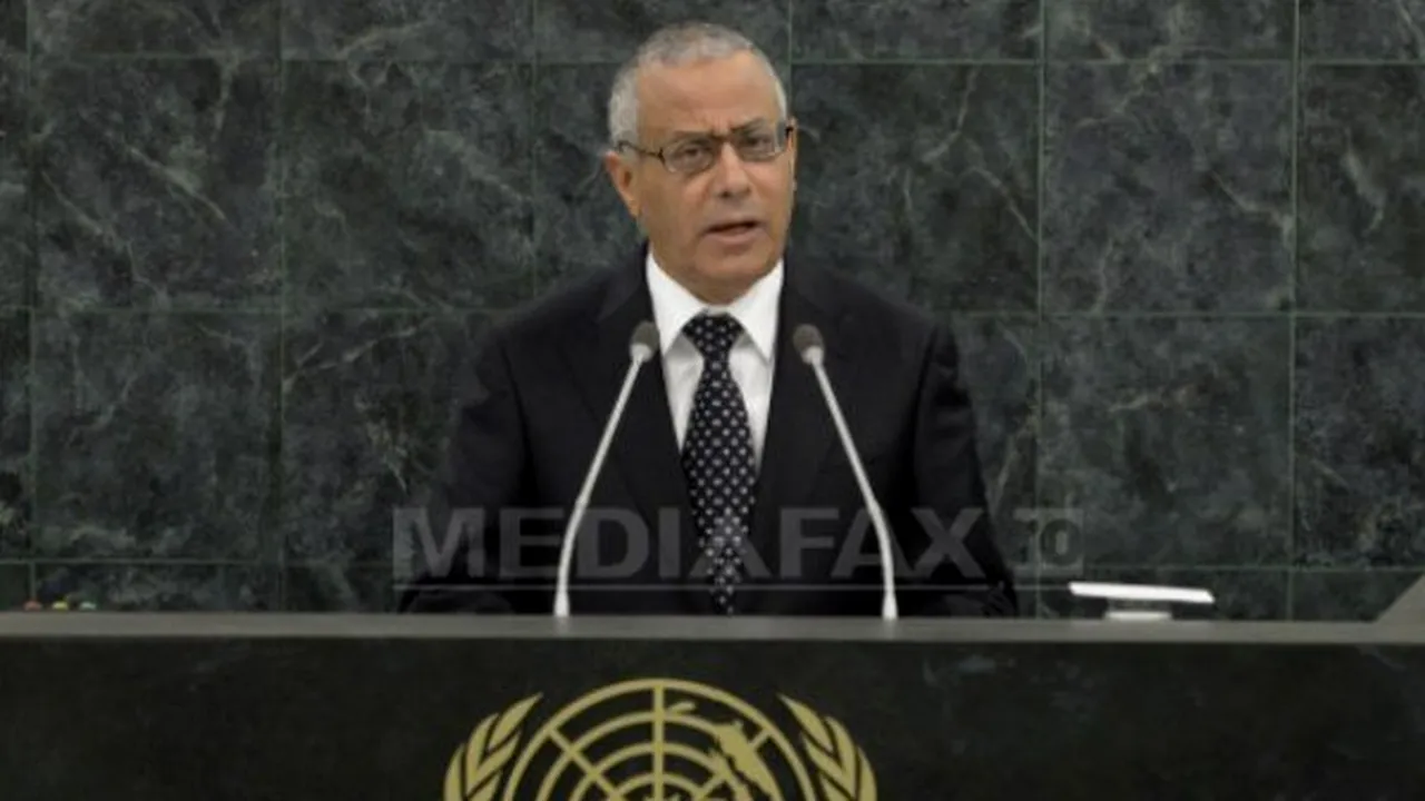 Fostul premier libian Ali Zeidan a fost răpit în oraşul Tripoli