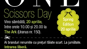 Se apropie cel mai HOT eveniment de shopping al primăverii: Târgul The ONE Scissors Day
