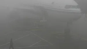 Zece curse aeriene cu destinaţia Timişoara, deviate din cauza vremii nefavorabile - VIDEO
