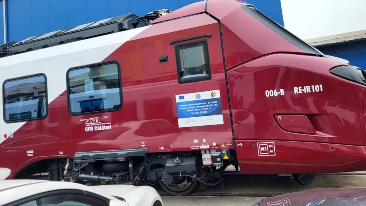 Trenurile Coradia Stream au parcurs într-un an distanța de la Pământ la Lună. „Nr. 9” va fi livrat curând României