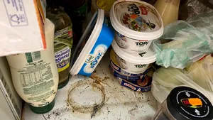 Focar de infecţie într-un complex comercial din Ilfov: carne expirată, rugină şi mizerie de nedescris