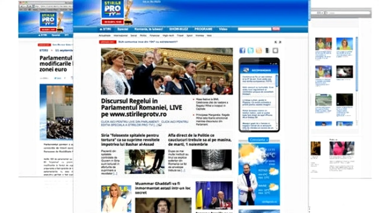 Site-ul stirileprotv.ro a fost relansat