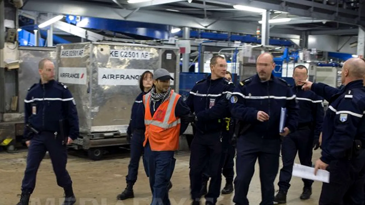 ANCHETĂ la aeroportul Roissy-Charles-de-Gaulle: Treizeci de angajaţi, ARESTAŢI pentru furt din bagaje