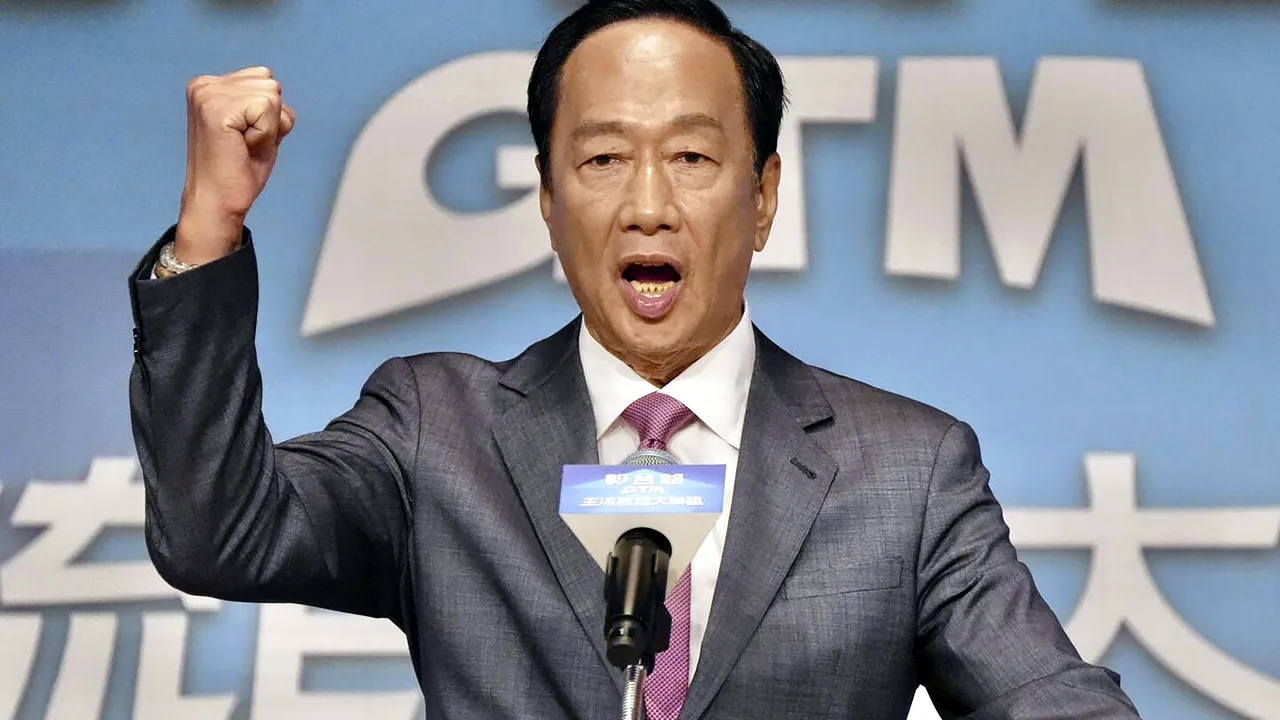 Fondatorul Foxconn, Terry Gou, îşi anunţă candidatura la preşedinţia Taiwanului: „Nu voi lăsa Taiwan să devină următoarea Ucraina”