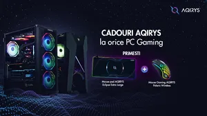 PC Garage oferă două cadouri AQIRYS la orice PC Gaming