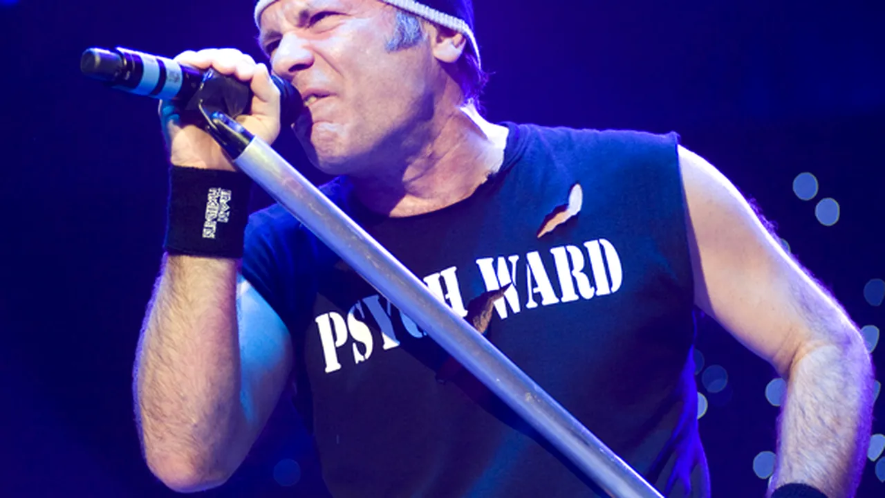 Bruce Dickinson, solistul trupei Iron Maiden, lucrează la primul său album solo din ultimul deceniu - VIDEO
