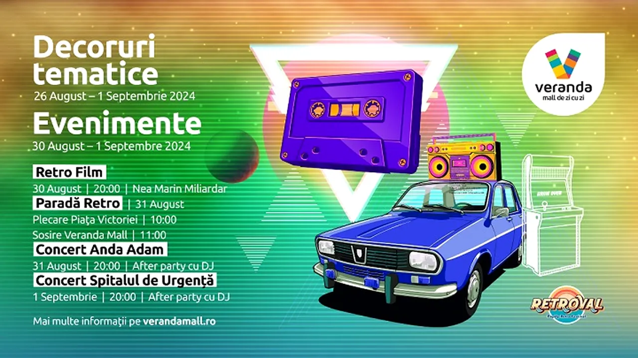 RETROVAL Festival la Veranda Mall: