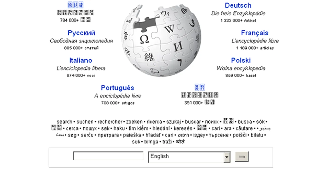 Protest la Wikipedia - Enciclopedia închide miercuri paginile în engleză: 
