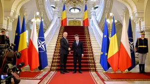 Președintele Poloniei, Karol Nawrocki, primit de Nicușor Dan la Palatul Cotroceni