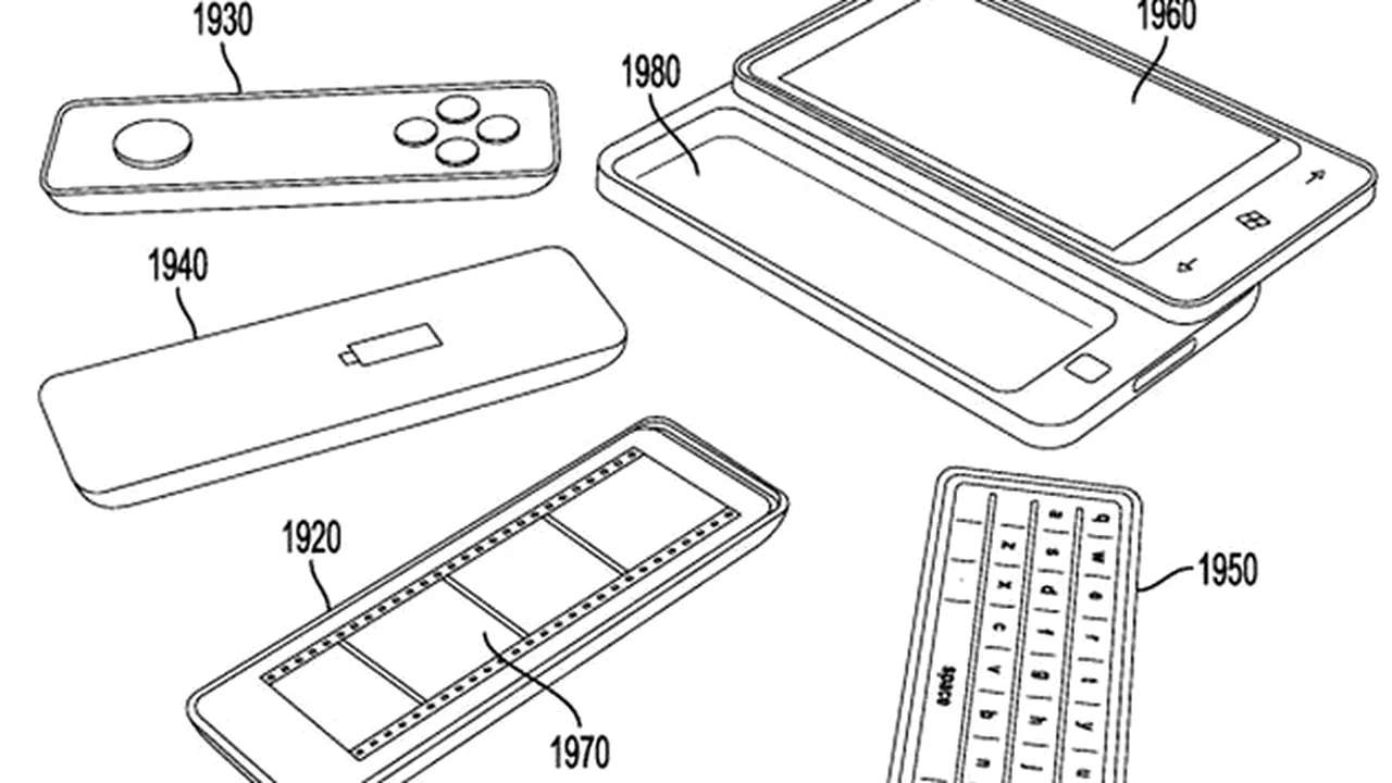 Microsoft ar putea lansa un telefon revoluţionar: Un smartphone cu mai multe accesorii detaşabile şi interschimbabile