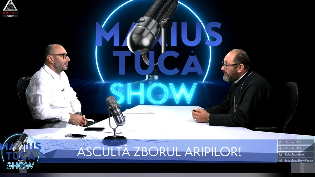Aleph News. Preotul Necula, la „Marius Tucă Show”: Hristos ne-a îngăduit să fim contemporani cu această provocare/ Unii deştepţi ziceau că nu există COVID-ul până nu li s-a întâmplat lor