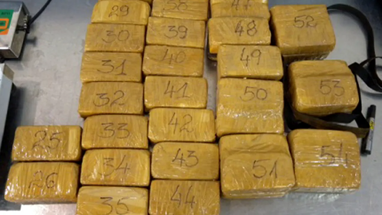 Poliţia bulgară a confiscat 42 de kilograme de heroină la graniţa cu România
