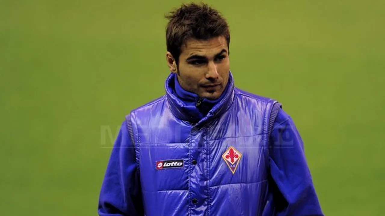 Mutu: Îi îmbrăţişez pe fanii Fiorentinei pentru afecţiunea pe care o au faţă de mine