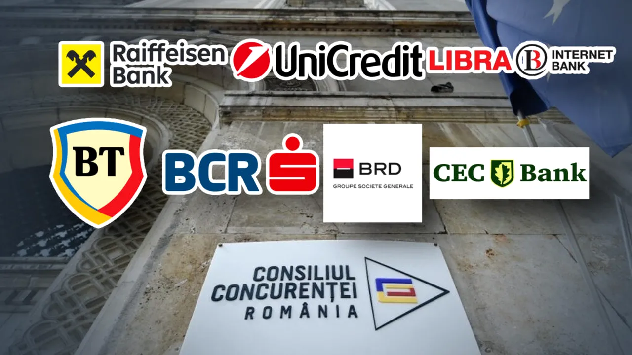 Cum au reacționat marile bănci din România după ce Consiliul Concurenței le-a trimis raportul cu concluziile preliminare ale uneia din cele mai mari complexe investigații ale sale