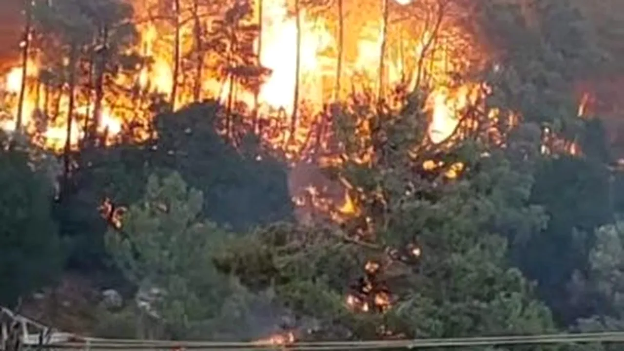 Pompierii români au ajuns pe insula Rodos, grav afectată de incendii