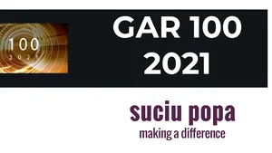 Suciu Popa clasată a cincea oară consecutiv în elita firmelor de arbitraj internaţional