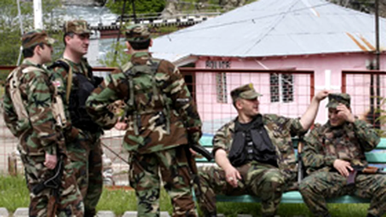Revolta de la o bază militară din Georgia s-a încheiat