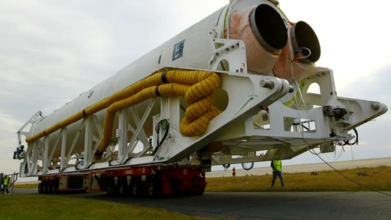 ANTARES, la primul zbor în spaţiu de testare - FOTO
