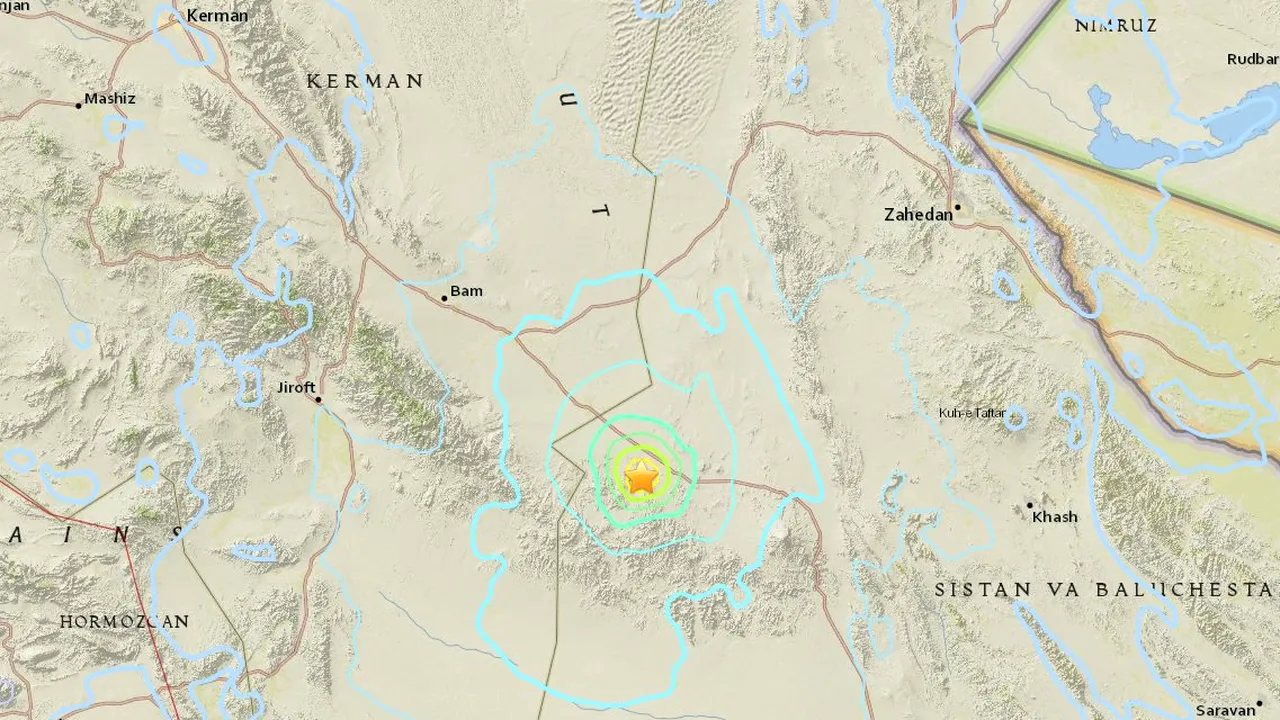 Cutremur cu magnitudinea de 5.6 pe scara Richter, în Iran