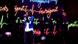 VIDEO Smiley, în lacrimi în faţa miilor de spectatori care au participat la concertul său aniversar. Ce a păţit artistul