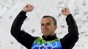 Alexei Grishin, campion olimpic la schi acrobatic, proba de sărituri - GALERIE FOTO