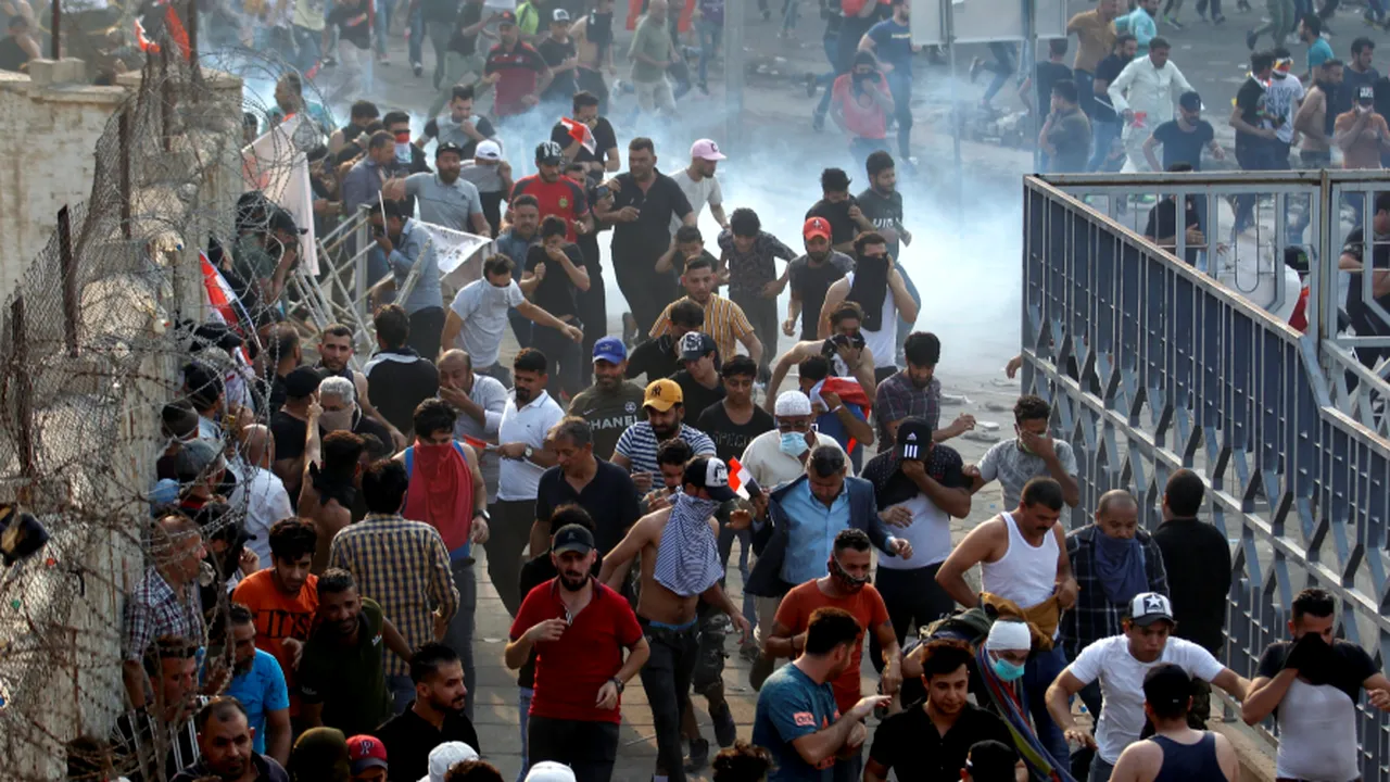 Bilanţul protestelor violente din Irak a ajuns la 65 de morţi