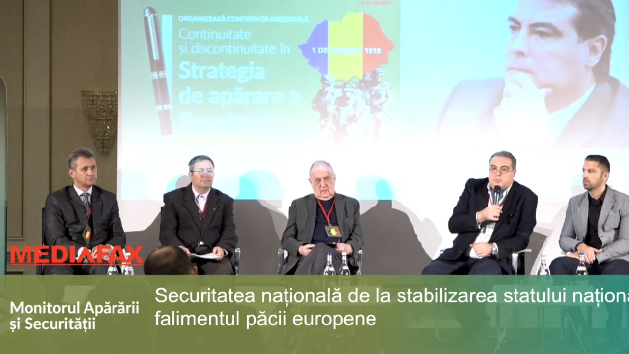 „Strategia de apărare a României pe parcursul celor 100 de ani de la înfăptuirea Marii Uniri