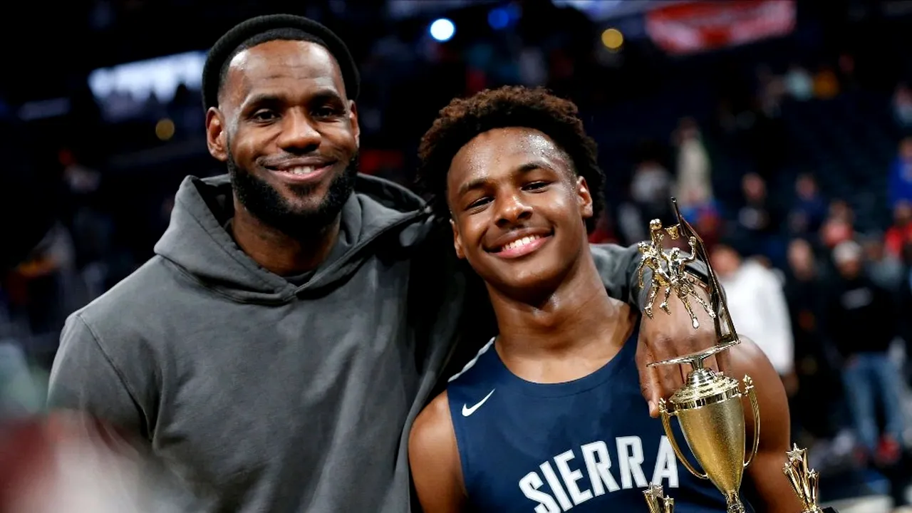Bronny James, fiul lui LeBron James, a suferit un stop cardiac la un antrenament de baschet 