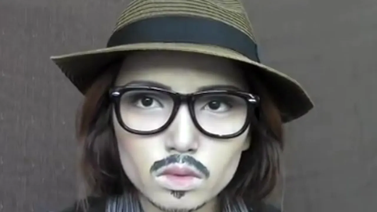 Femeia care se poate transforma în Johnny Depp. Cum arată Willy Wonka şi Jack Sparrow într-o nouă variantă - FOTO, VIDEO