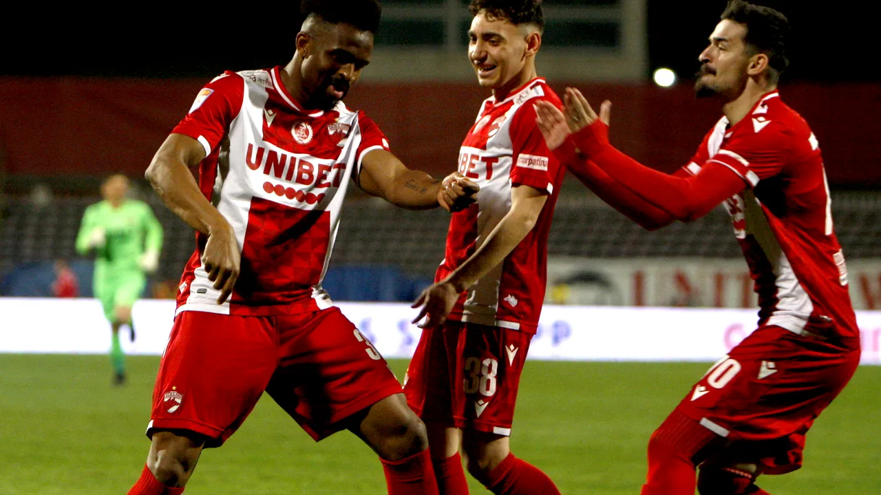 Dinamo nu reuşeşte să câştige categoric nici cu Gaz Metan Mediaş