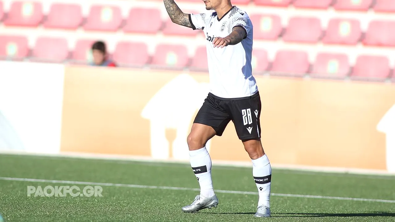 PAOK a pierdut două puncte importante pe teren propriu. Mitriţă a fost titular