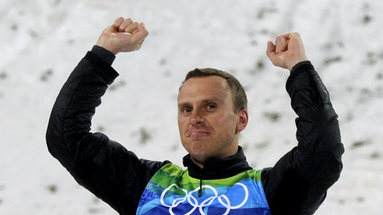 Alexei Grishin, campion olimpic la schi acrobatic, proba de sărituri - GALERIE FOTO