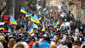 Cadavrul unui bărbat a fost găsit vineri în apropierea Pieţei Independenţei din Kiev