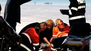 Un elicopter SMURD s-a prăbuşit în Lacul Siutghiol. Toate cele patru persoane aflate la bord şi-au pierdut viaţa - FOTO