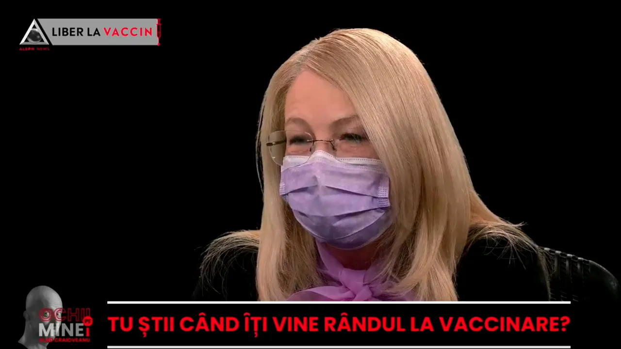 Prioritate la vaccinare. Medicul Alina Tănase, despre persoanele care ar trebui vaccinate anti COVID-19