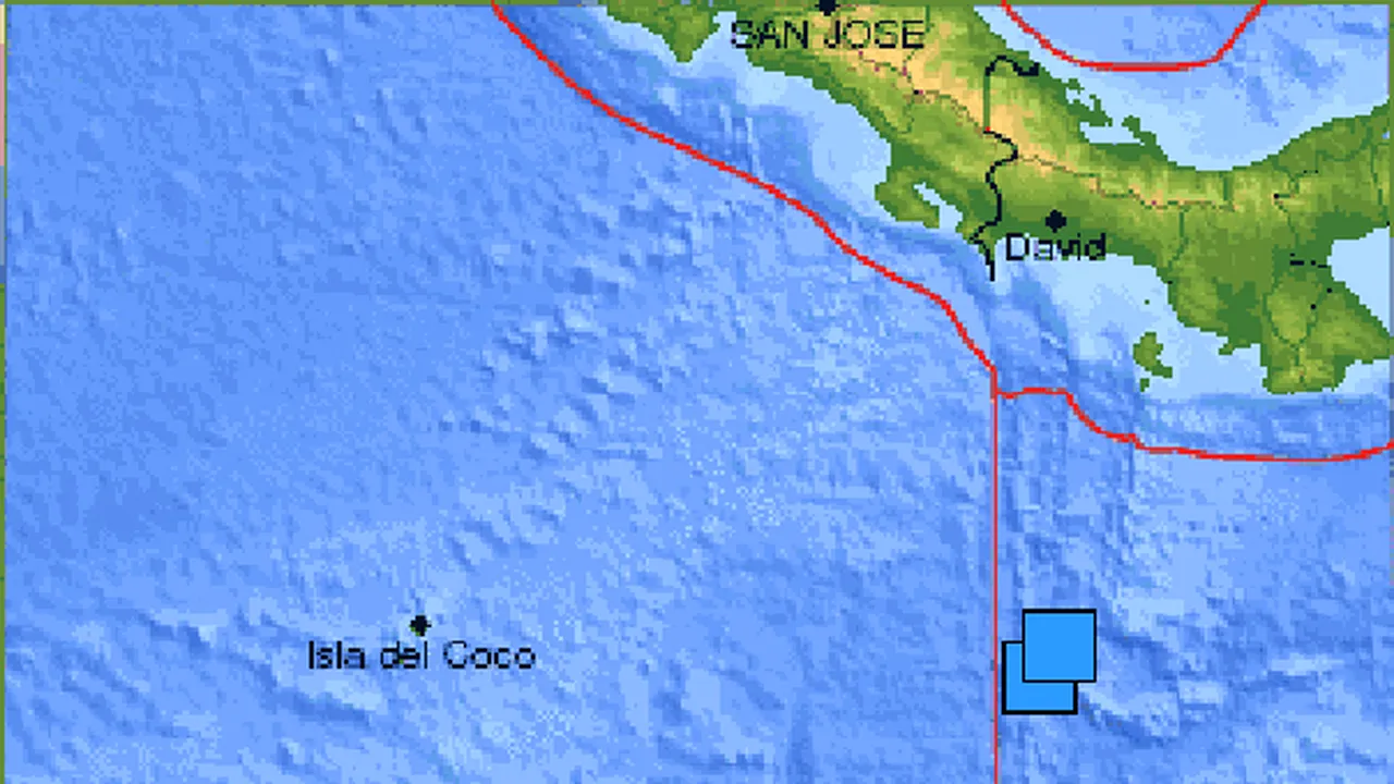 Cutremur puternic în Oceanul Pacific, la sud de Panama