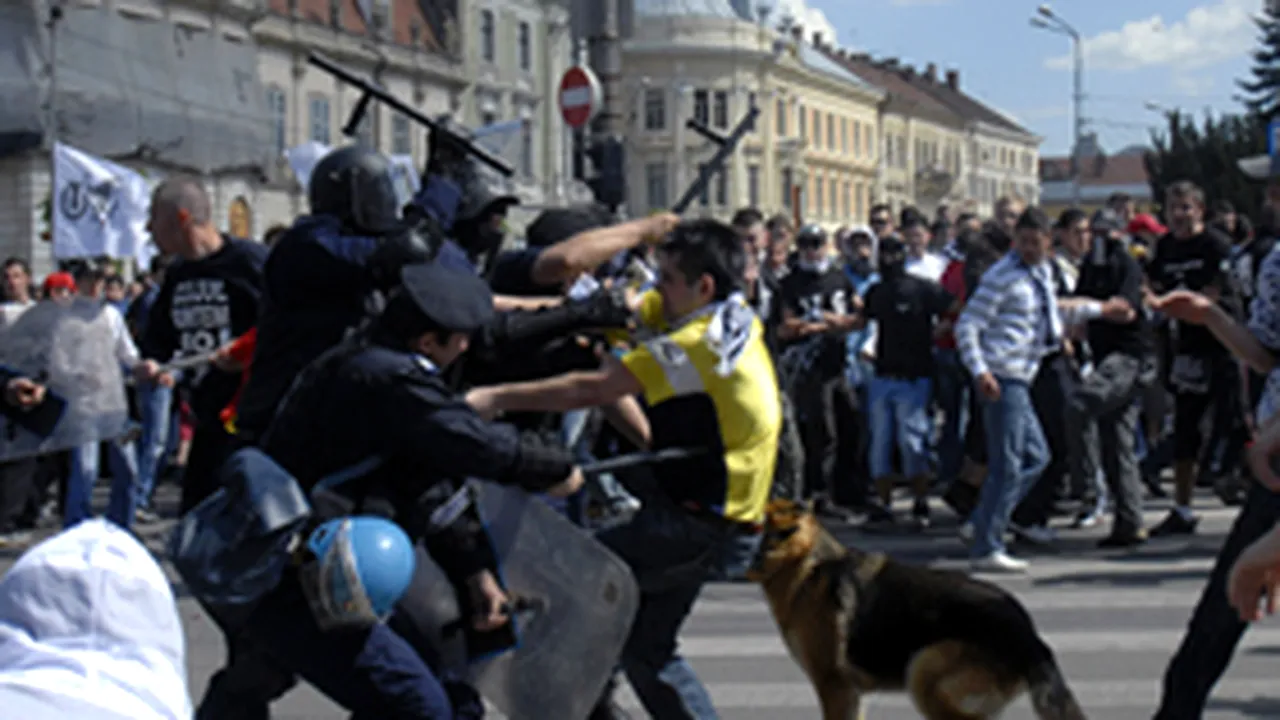 Incidente la Cluj înaintea partidei dintre 