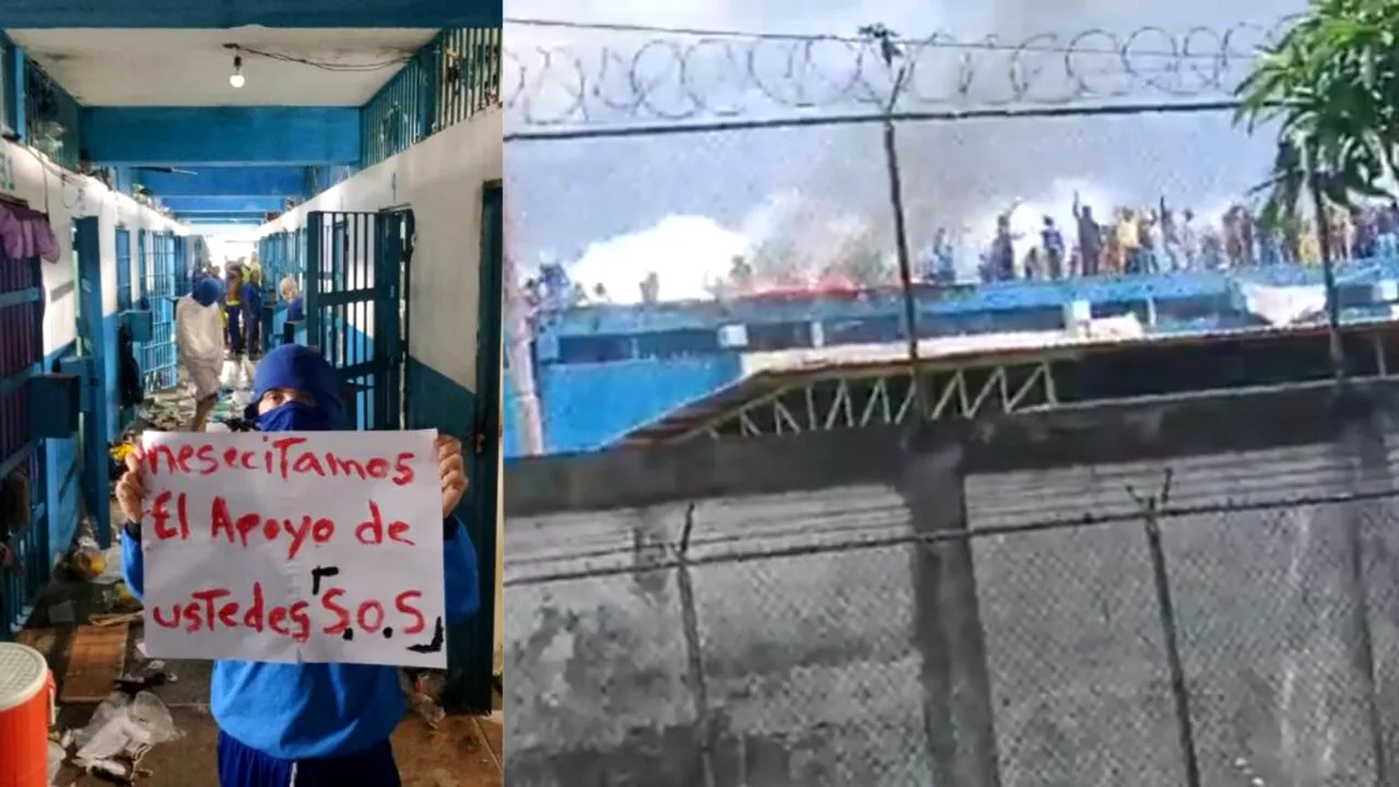 Protest la o închisoare din Venezuela. Deținuții acuză practica torturii și abuzurile gardienilor