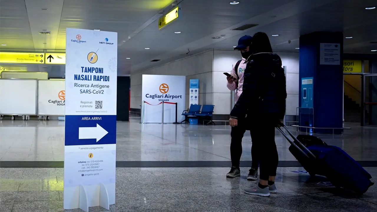 Italia scurtează la cinci zile carantina pentru cetăţenii UE